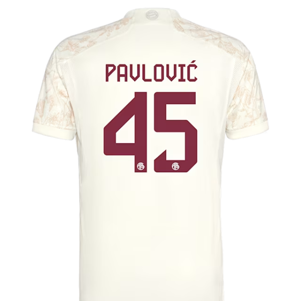 Bayern Munich kids jersey champions league 23-24 – 45 aleksandar pavlovic Jersey - Premium Fan Gear