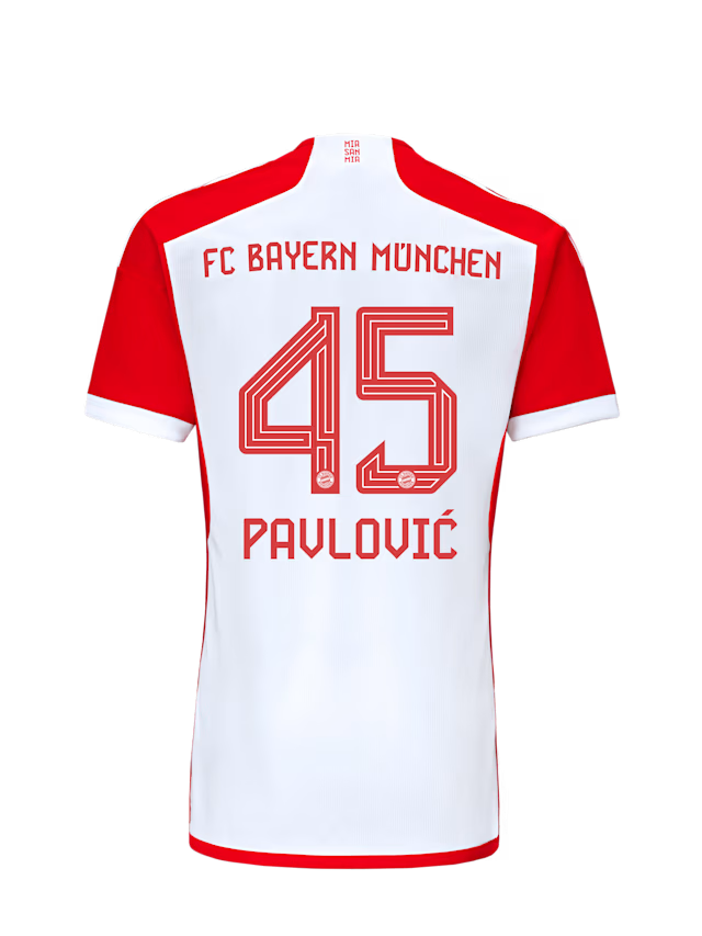 Bayern Munich kids jersey home 23-24 – 45 aleksandar pavlovic Jersey - Premium Fan Gear