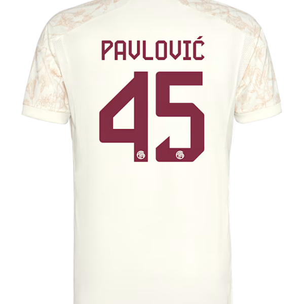 Bayern Munich men jersey champions league 23-24 – 45 aleksandar pavlovic Jersey - Premium Fan Gear