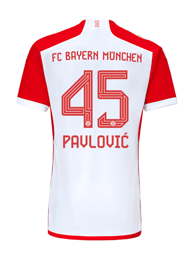 Bayern Munich men jersey home 23-24 – 45 aleksandar pavlovic Jersey - Premium Fan Gear
