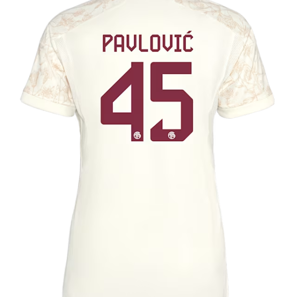 Bayern Munich women jersey champions league 23-24 – 45 aleksandar pavlovic Jersey - Premium Fan Gear