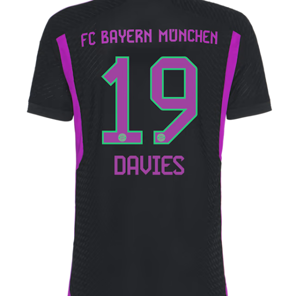 Bayern Munich men authentic jersey away 23-24 – 19 alphonso davies Jersey - Premium Fan Gear