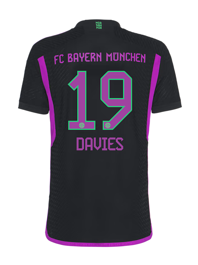 Bayern Munich men authentic jersey away 23-24 – 19 alphonso davies Jersey - Premium Fan Gear