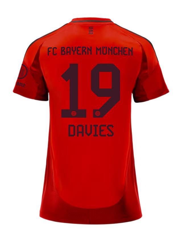 Bayern Munich women jersey home 24-25 – 19 alphonso davies Jersey - Premium Fan Gear