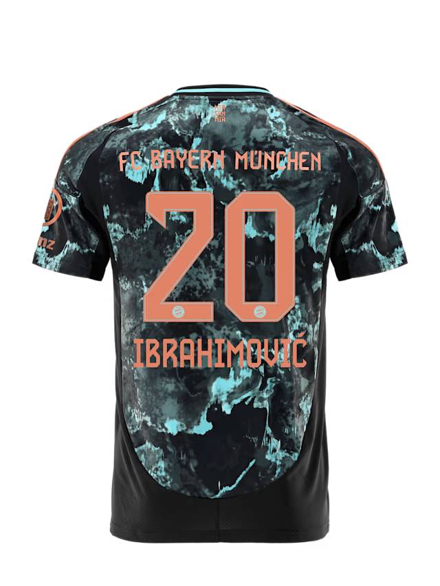 Bayern Munich kids jersey away 24-25 – 20 arijon ibrahimović Jersey - Premium Fan Gear
