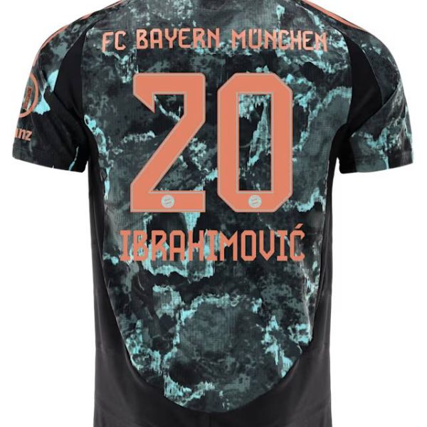 Bayern Munich men authentic jersey away 24-25 – 20 arijon ibrahimović Jersey - Premium Fan Gear