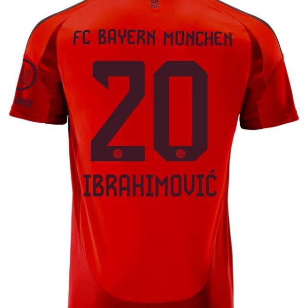 Bayern Munich men jersey home 24-25 – 20 arijon ibrahimović Jersey - Premium Fan Gear