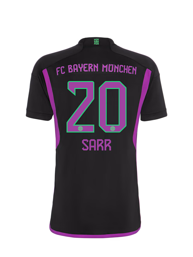 Bayern Munich kids jersey away 23-24 – 20 bouna sarr Jersey - Premium Fan Gear