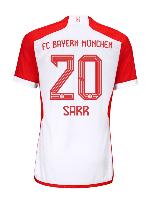 Bayern Munich men authentic jersey home 23-24 – 20 bouna sarr Jersey - Premium Fan Gear