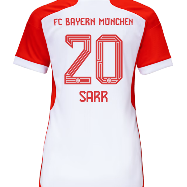Bayern Munich women jersey home 23-24 – 20 bouna sarr Jersey - Premium Fan Gear