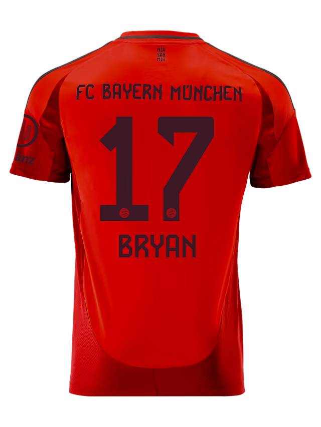 Bayern Munich men jersey home 24-25 – 17 bryan zaragoza Jersey - Premium Fan Gear
