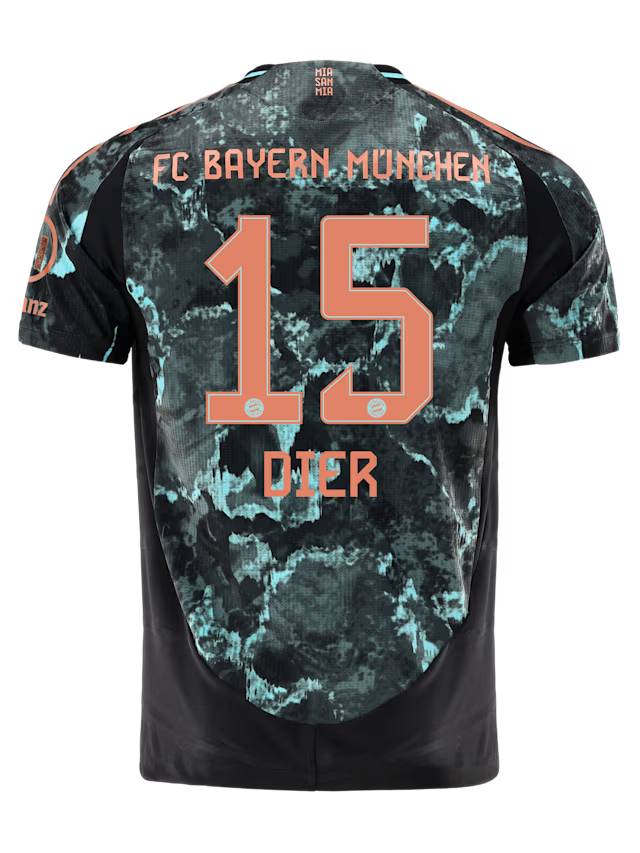 Bayern Munich men authentic jersey away 24-25 – 15 eric dier Jersey - Premium Fan Gear