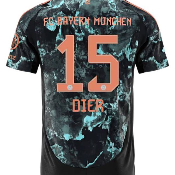 Bayern Munich men jersey away 24-25 – 15 eric dier Jersey - Premium Fan Gear