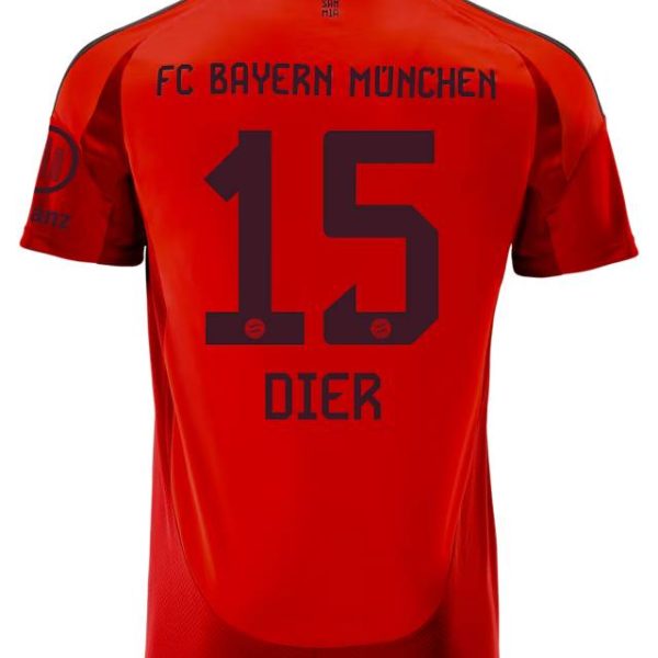 Bayern Munich men jersey home 24-25 – 15 eric dier Jersey - Premium Fan Gear