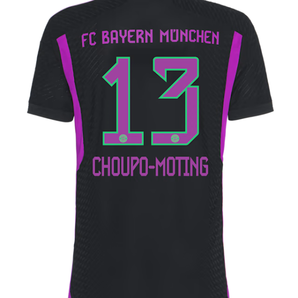 Bayern Munich men authentic jersey away 23-24 – 13 eric maxim choupo-moting Jersey - Premium Fan Gear