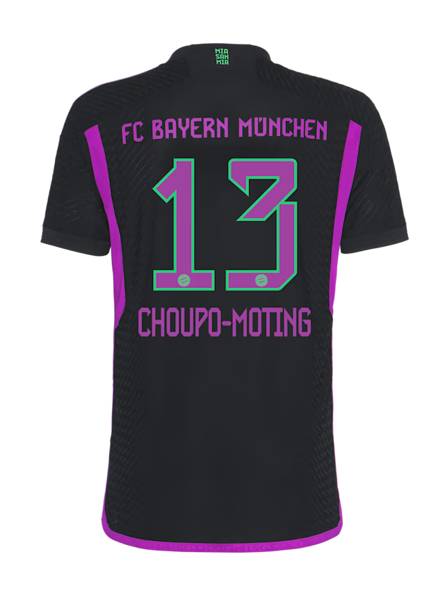 Bayern Munich men authentic jersey away 23-24 – 13 eric maxim choupo-moting Jersey - Premium Fan Gear