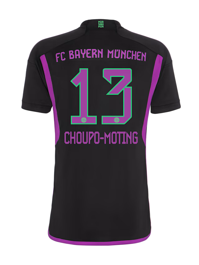 Bayern Munich men jersey away 23-24 – 13 eric maxim choupo-moting Jersey - Premium Fan Gear