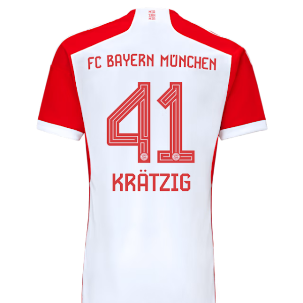 Bayern Munich kids jersey home 23-24 – 41 frans kratzig Jersey - Premium Fan Gear