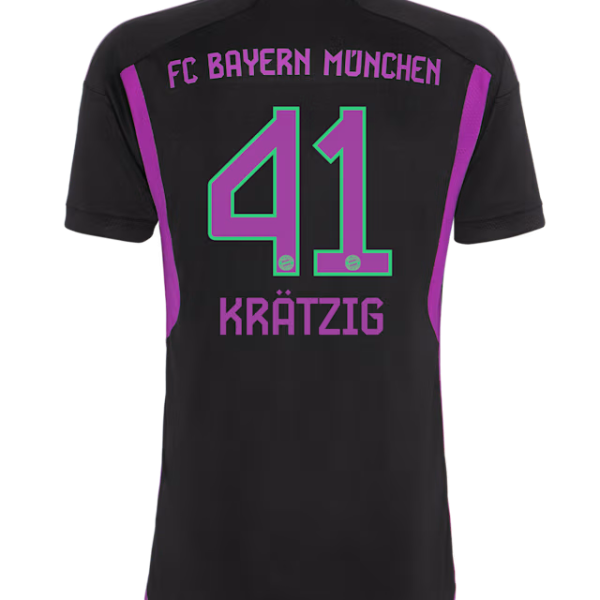 Bayern Munich men jersey away 23-24 – 41 frans kratzig Jersey - Premium Fan Gear