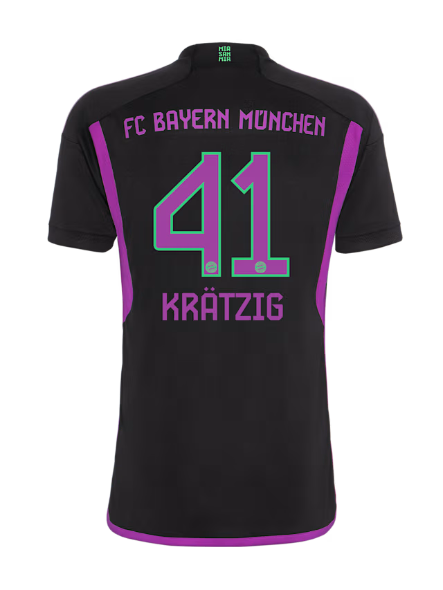 Bayern Munich men jersey away 23-24 – 41 frans kratzig Jersey - Premium Fan Gear