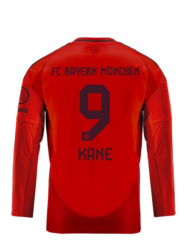 Bayern Munich kids long sleeve jersey home 24-25 – 9 harry kane Jersey - Premium Fan Gear
