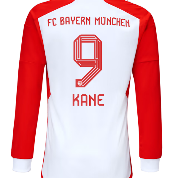 Bayern Munich men long sleeve jersey home 23-24 – 9 harry kane Jersey - Premium Fan Gear