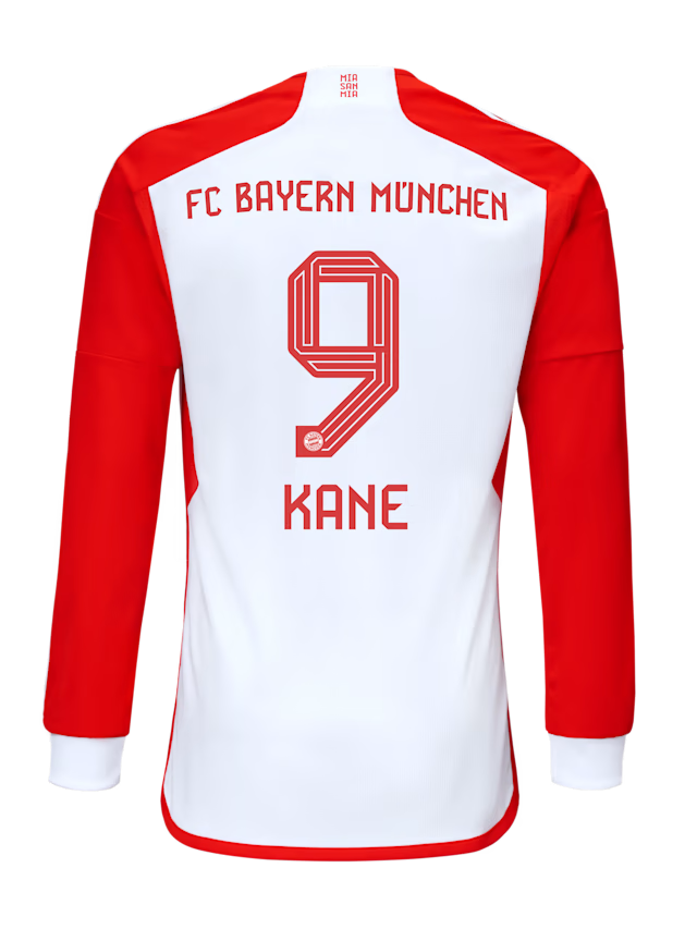 Bayern Munich men long sleeve jersey home 23-24 – 9 harry kane Jersey - Premium Fan Gear