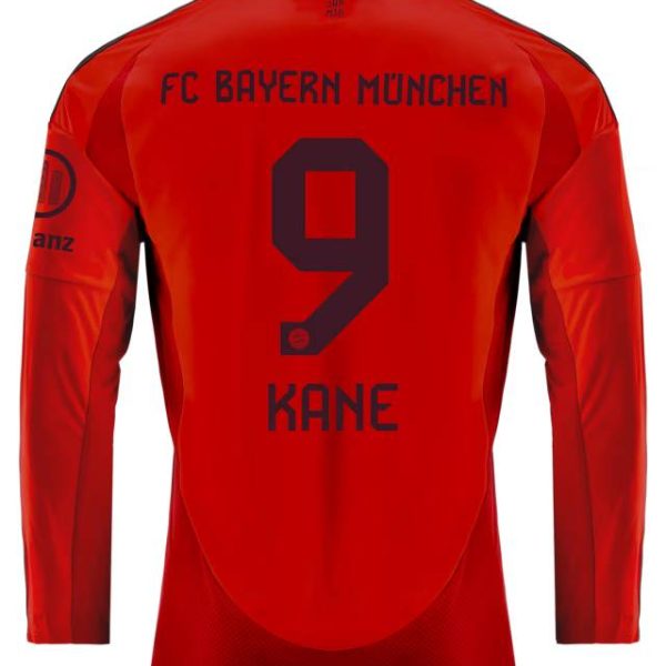 Bayern Munich men long sleeve jersey home 24-25 – 9 harry kane Jersey - Premium Fan Gear