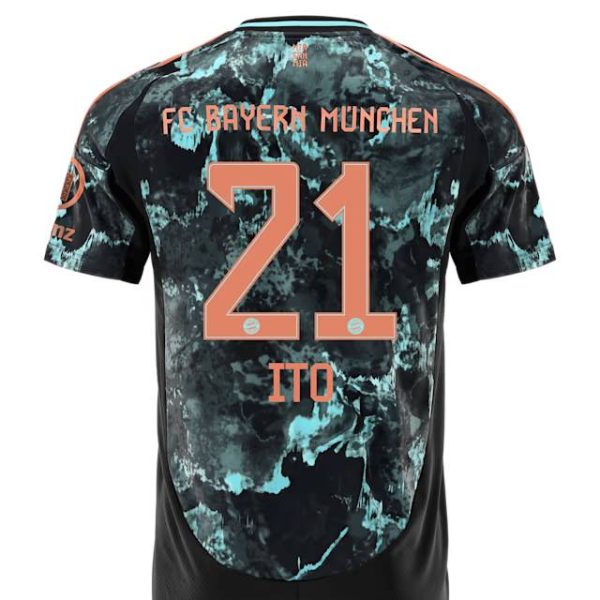 Bayern Munich kids jersey away 24-25 – 21 hiroki ito Jersey - Premium Fan Gear