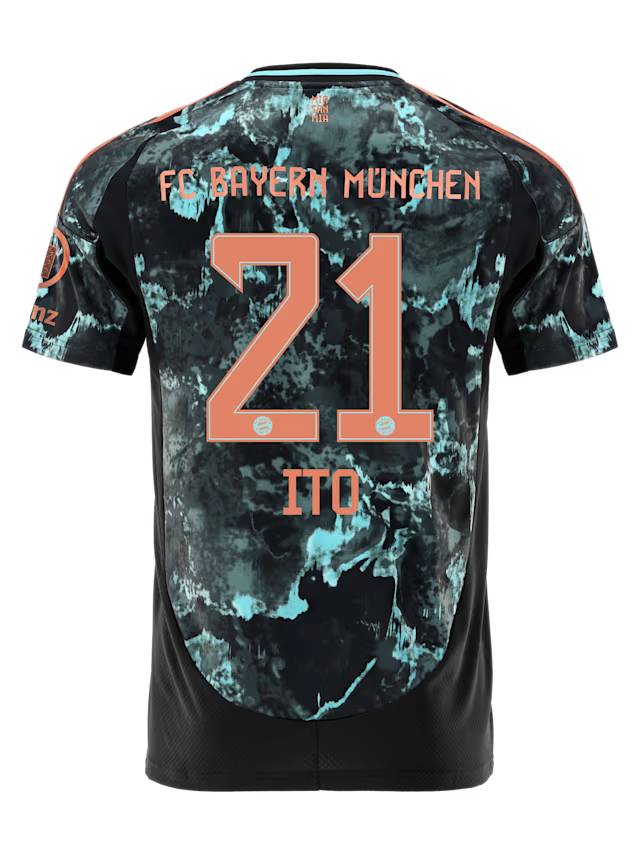 Bayern Munich men jersey away 24-25 – 21 hiroki ito Jersey - Premium Fan Gear