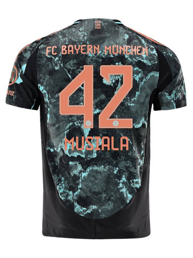 Bayern Munich men authentic jersey away 24-25 – 42 jamal musiala Jersey - Premium Fan Gear