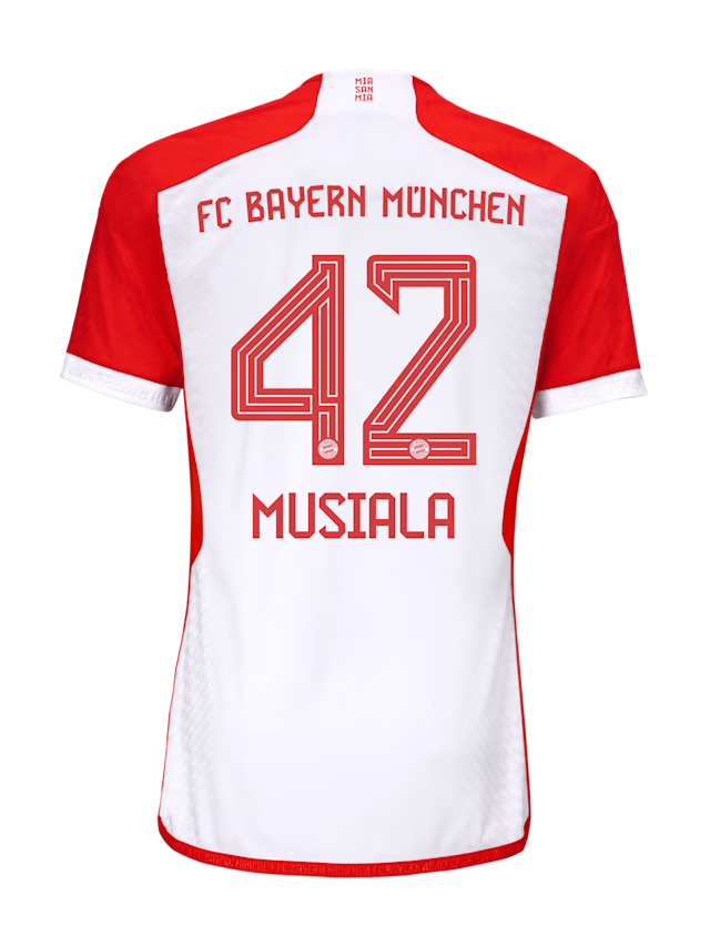 Bayern Munich men authentic jersey home 23-24 – 42 jamal musiala Jersey - Premium Fan Gear