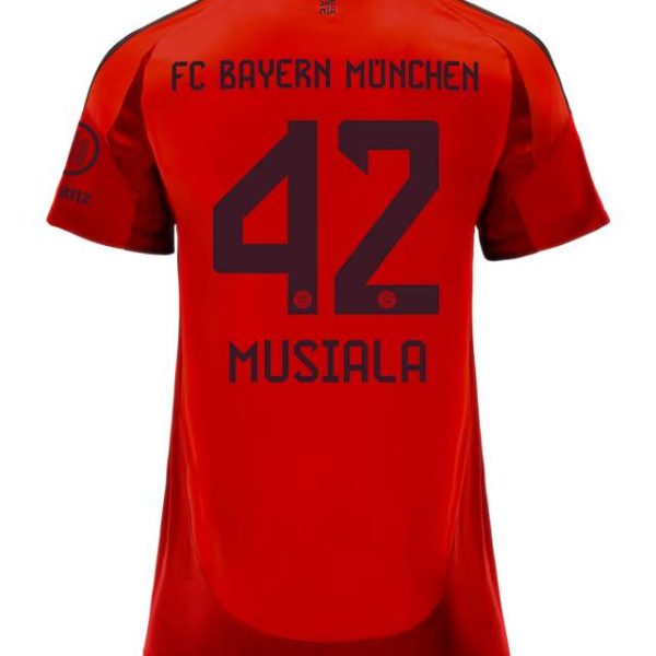 Bayern Munich women jersey home 24-25 – 42 jamal musiala Jersey - Premium Fan Gear