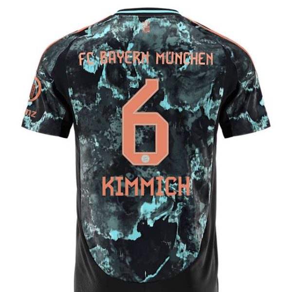 Bayern Munich kids jersey away 24-25 – 6 joshua kimmich Jersey - Premium Fan Gear