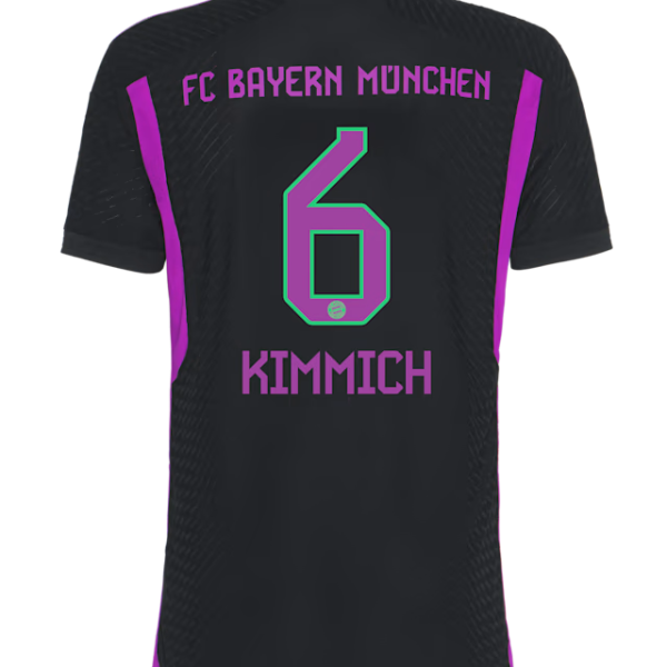 Bayern Munich men authentic jersey away 23-24 – 6 joshua kimmich Jersey - Premium Fan Gear