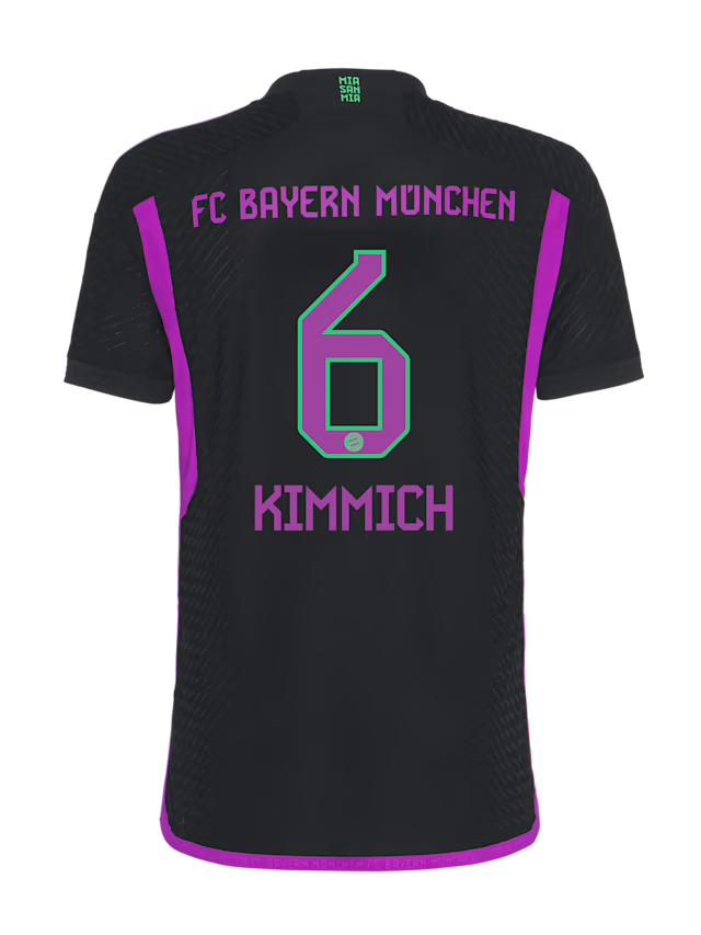 Bayern Munich men authentic jersey away 23-24 – 6 joshua kimmich Jersey - Premium Fan Gear