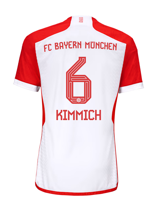 Bayern Munich men authentic jersey home 23-24 – 6 joshua kimmich Jersey - Premium Fan Gear