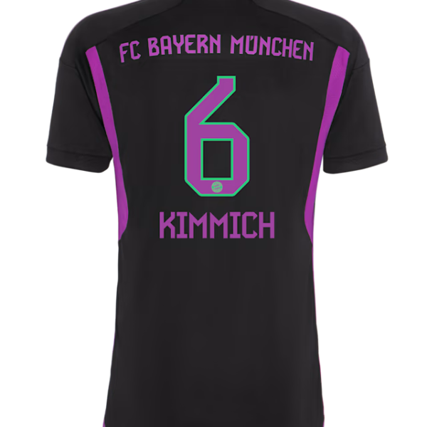 Bayern Munich men jersey away 23-24 – 6 joshua kimmich Jersey - Premium Fan Gear