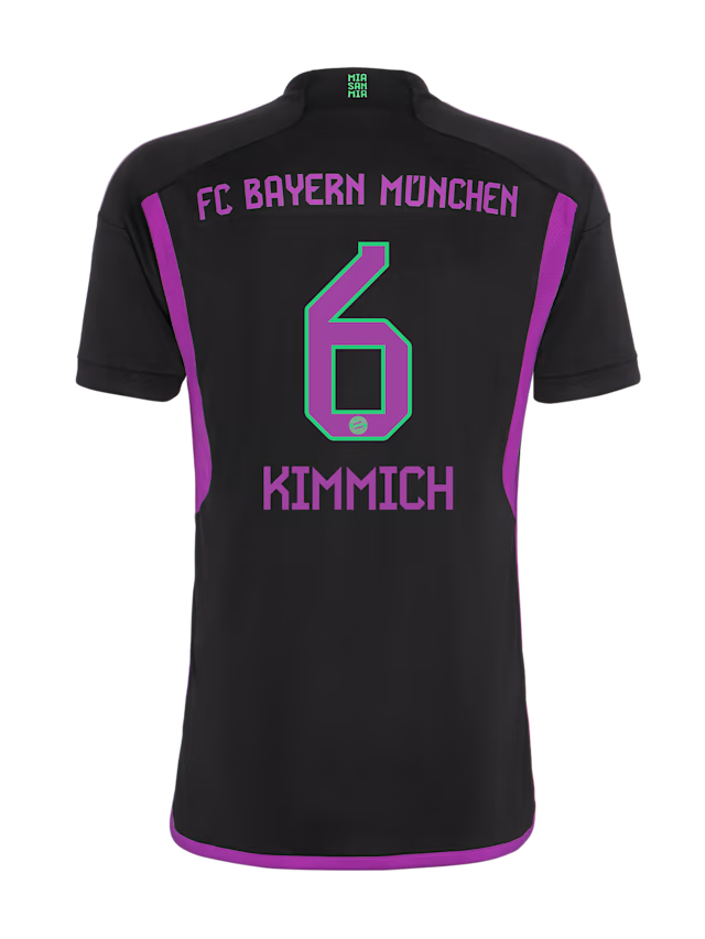 Bayern Munich men jersey away 23-24 – 6 joshua kimmich Jersey - Premium Fan Gear
