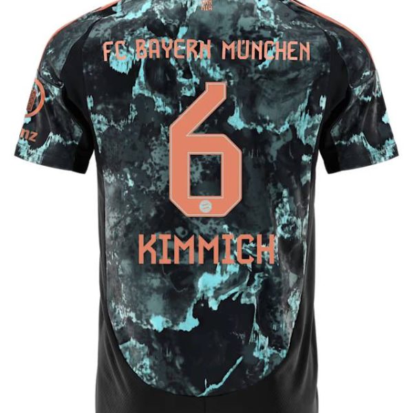 Bayern Munich men jersey away 24-25 – 6 joshua kimmich Jersey - Premium Fan Gear