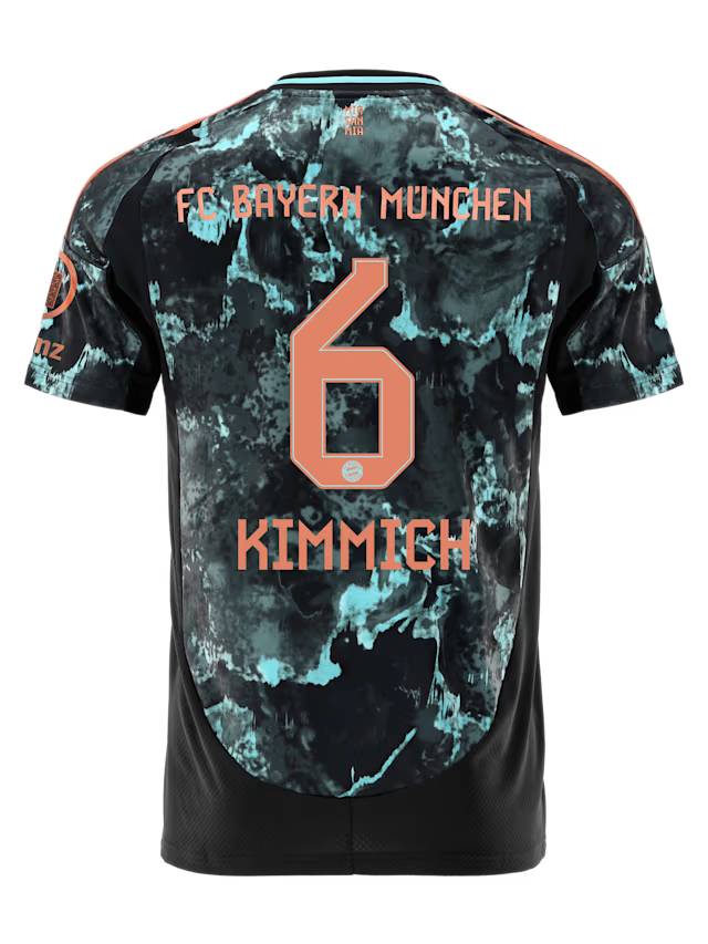 Bayern Munich men jersey away 24-25 – 6 joshua kimmich Jersey - Premium Fan Gear