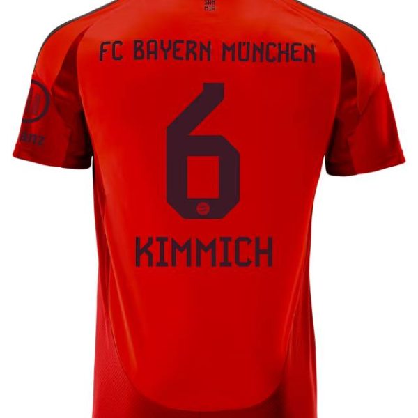 Bayern Munich men jersey home 24-25 – 6 joshua kimmich Jersey - Premium Fan Gear