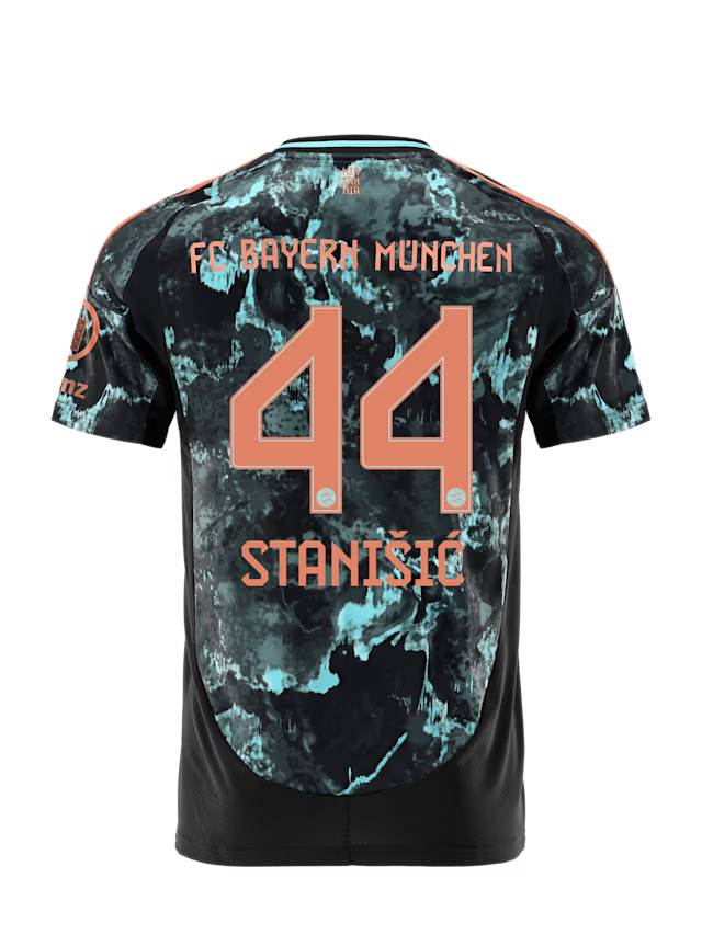 Bayern Munich kids jersey away 24-25 – 44 josip stanišić Jersey - Premium Fan Gear