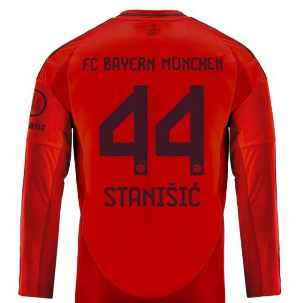 Bayern Munich kids long sleeve jersey home 24-25 – 44 josip stanišić Jersey - Premium Fan Gear