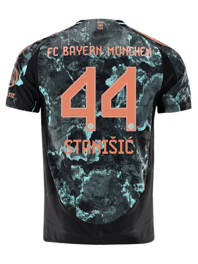 Bayern Munich men authentic jersey away 24-25 – 44 josip stanišić Jersey - Premium Fan Gear