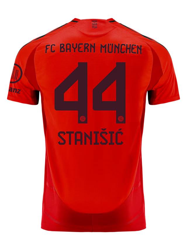 Bayern Munich men authentic jersey home 24-25 – 44 josip stanišić Jersey - Premium Fan Gear