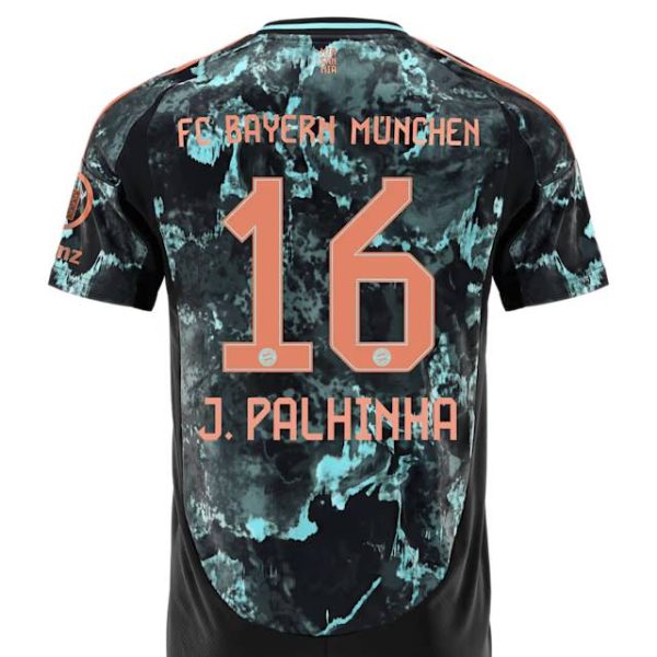 Bayern Munich kids jersey away 24-25 – 16 joão palhinha Jersey - Premium Fan Gear