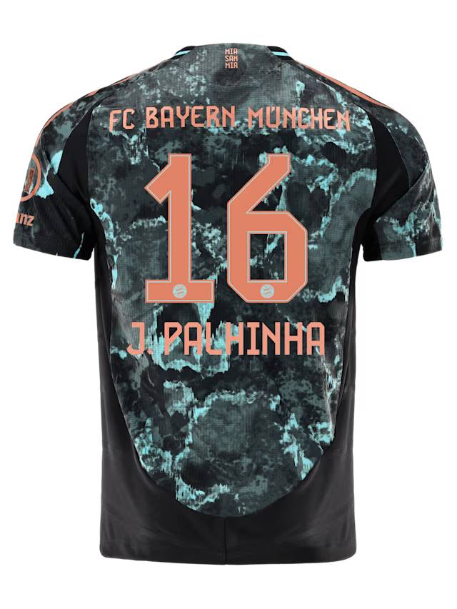 Bayern Munich men authentic jersey away 24-25 – 16 joão palhinha Jersey - Premium Fan Gear