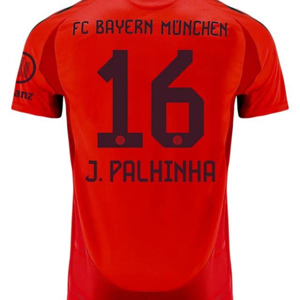 Bayern Munich men authentic jersey home 24-25 – 16 joão palhinha Jersey - Premium Fan Gear