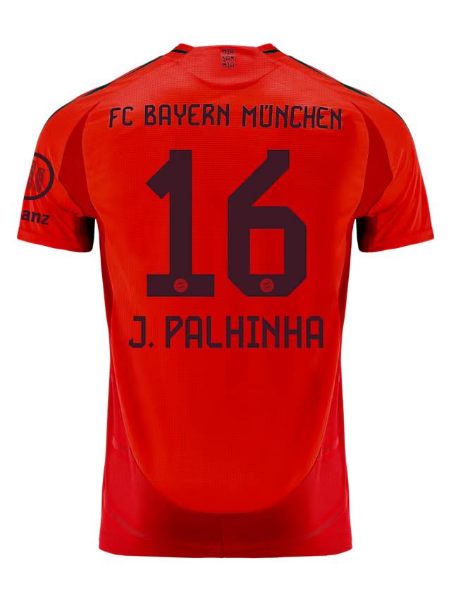 Bayern Munich men authentic jersey home 24-25 – 16 joão palhinha Jersey - Premium Fan Gear